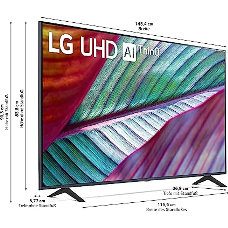 LG 75UR78006LK 165 cm (75 Zoll) UHD Fernseher (Active HDR, 60 Hz, Smart TV) [Modelljahr 2023] – Bild 2