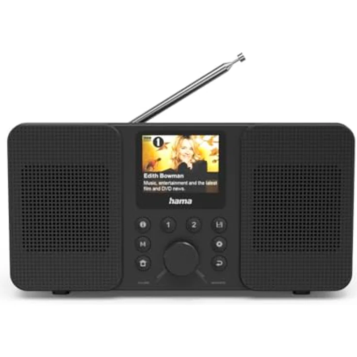 Hama DIR10, Bluetooth DAB/DAB+/FM Radio, Schwarz, mit Internetradio und App-Kompatibilität – Bild 6