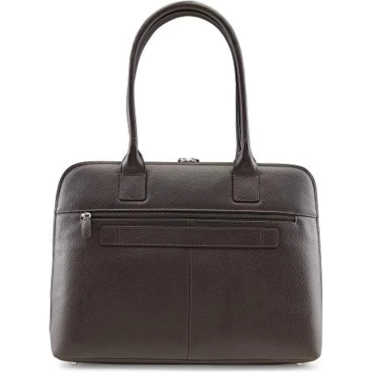 Picard Shopper Milano, eleganter Business-Shopper aus strukturiertem Rindsleder für Laptops bis 15 Zoll, schwarz – Bild 2