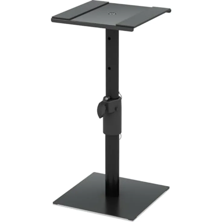 Behringer SM2001, Universeller PA-Ständer für Studio-Nahfeldmonitore, höhenverstellbar von 30 cm bis 51 cm, robuste Stahlkonstruktion, max. Tragkraft 15 kg