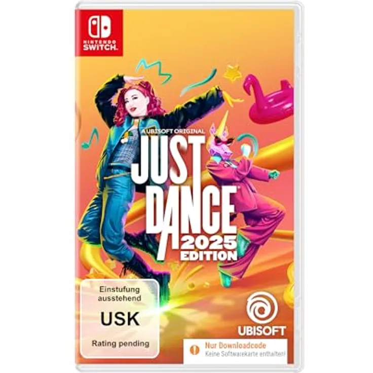 Ubisoft Just Dance 2025 Edition (Code in a box) - [Nintendo Switch], 40 neue Songs, Workout-Modus, regelmäßige Updates - Preisvergleich