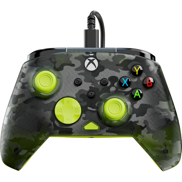 Turtle Beach Rematch Core Wired Xbox Controller, ergonomisch mit 2-Stopp-Impuls-Trigger und integrierten Audio-Bedienelementen, schwarz – Bild 1