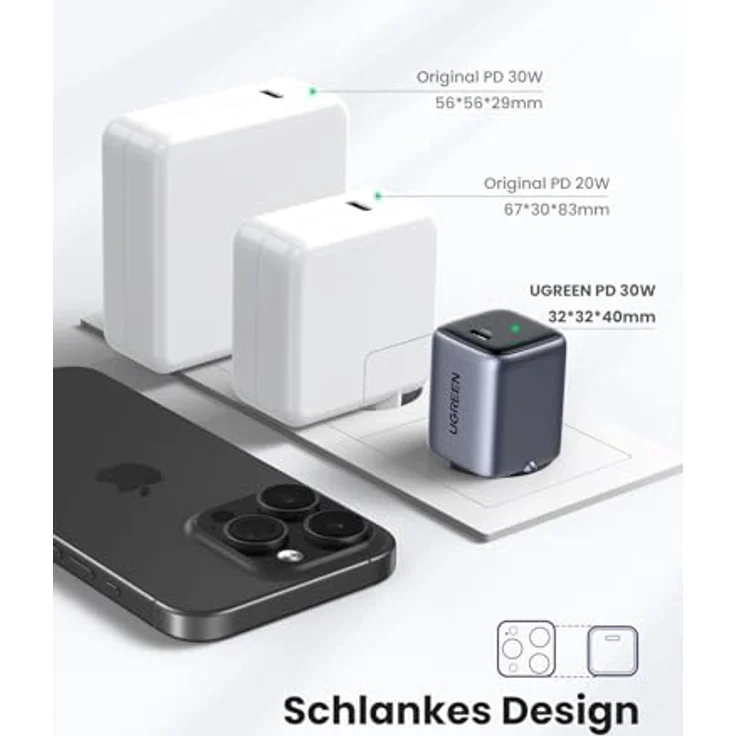UGREEN Nexode Mini 30W PD GaN Tech Charger – Bild 4