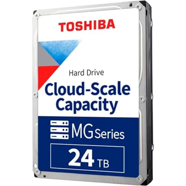 Toshiba E-CapHDD 24TB 3.5 7.2k SATA 6Gbit/s 512e - Enterprise Festplatte - Serial ATA – Bild 2