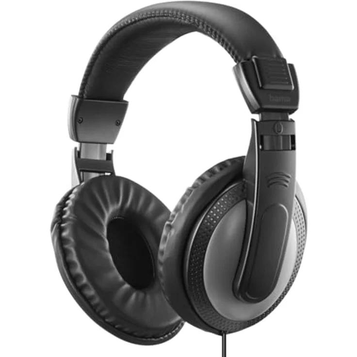 Hama ShellTV II, Kabelgebundene Over-Ear Kopfhörer mit 6m Kabel, Schwarz – Bild 5