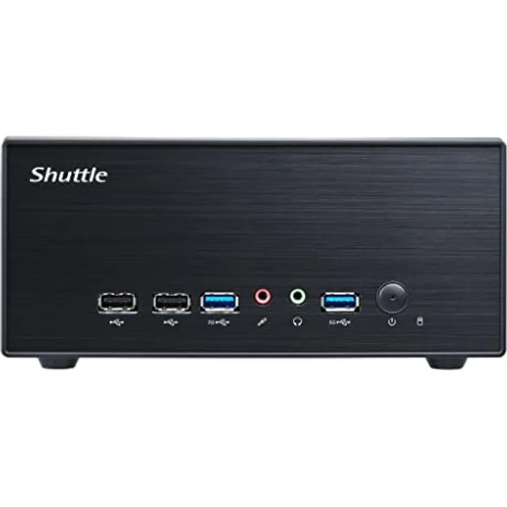 Shuttle XH610G2 S1700 H610 BLACK 180W, Desktop-PC ohne Betriebssystem, Schwarz