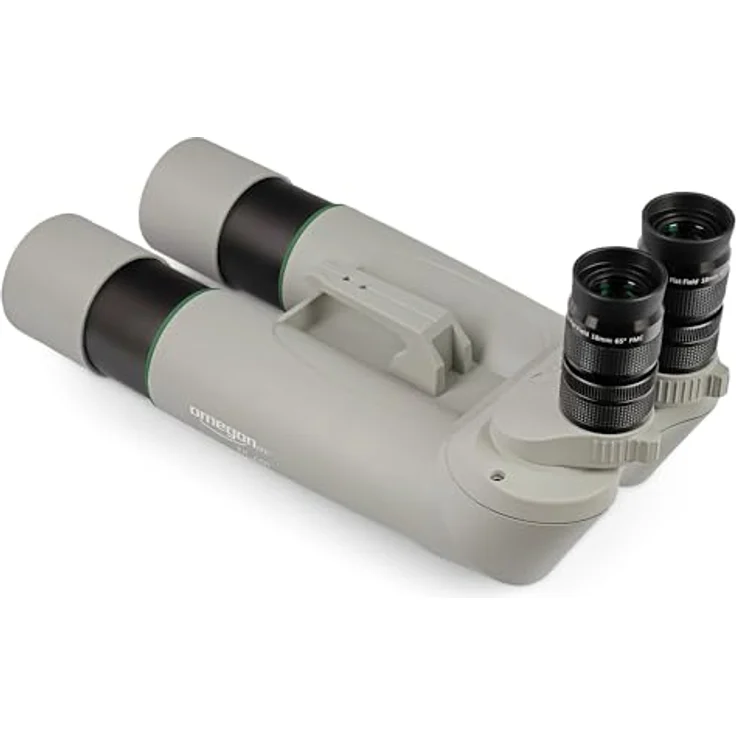 Omegon Brightsky ED-APO Fernglas 22x70 mit 90° Einblick, wasserdicht und leichtes Magnesium-Gehäuse, inkl. Hartschalenkoffer – Bild 3