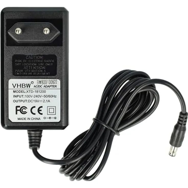 VHBW 220V Laptop Netbook Netzteil für Samsung 300V5A, E152, E172, E251, E271, E272, E352, M60, M70, N102 SP wie ADP-40MH AB, AD-4019, u.a..