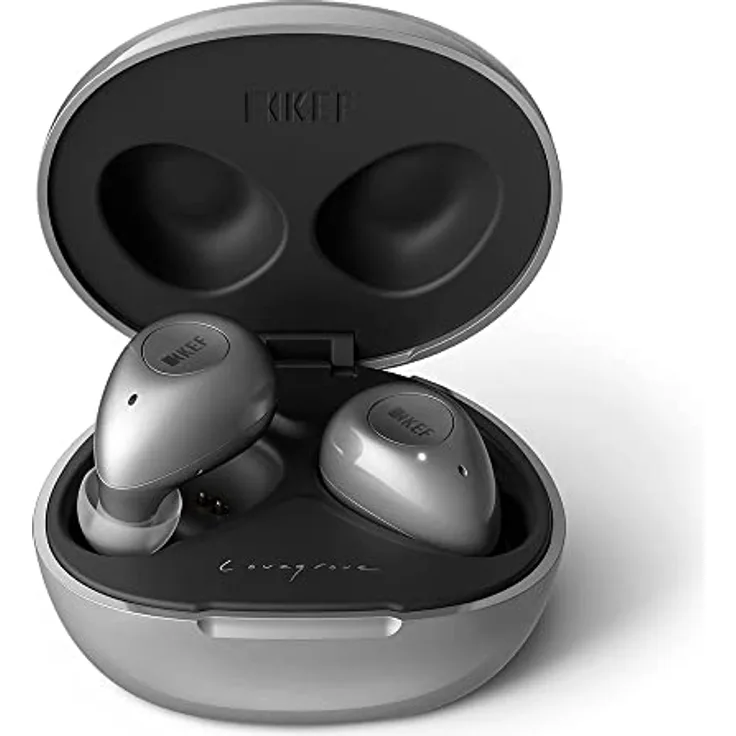 KEF MU3 Noise Cancelling True Wireless Earphones ( Bluetooth 5.0, Spritzwasser geschützt, 9+15h Betriebszeit )