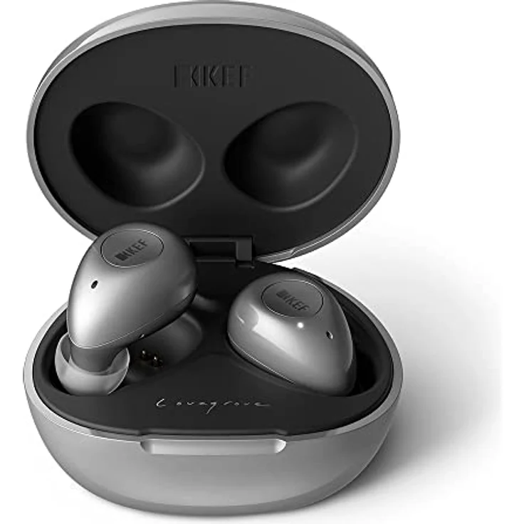KEF MU3 Noise Cancelling True Wireless Earphones ( Bluetooth 5.0, Spritzwasser geschützt, 9+15h Betriebszeit ) – Bild 1