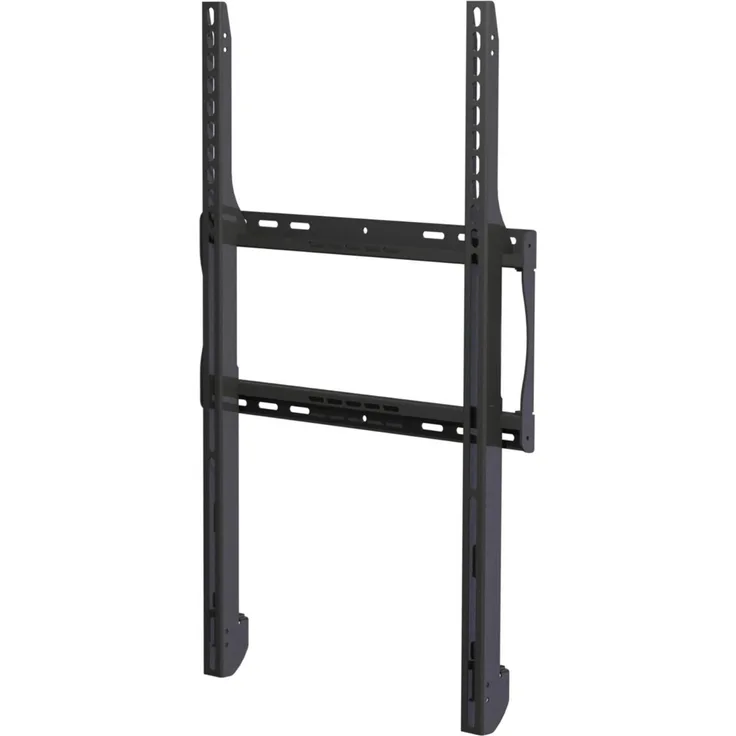 Peerless ESF655P, Flache Outdoor-Wandhalterung für Displays bis 80 Zoll, korrosionsbeständig, schwarz
