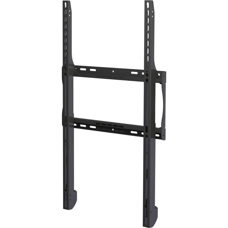 Peerless ESF655P, Flache Outdoor-Wandhalterung für Displays bis 80 Zoll, korrosionsbeständig, schwarz