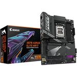 Gigabyte X870 Aorus Elite WIFI7-Mainboard - AMD Ryzen 9000 Support, 16+2+2 Phasen VRM, DDR5 bis zu 8000MHz, PCIe 5.0, 2.5GbE LAN, USB 4