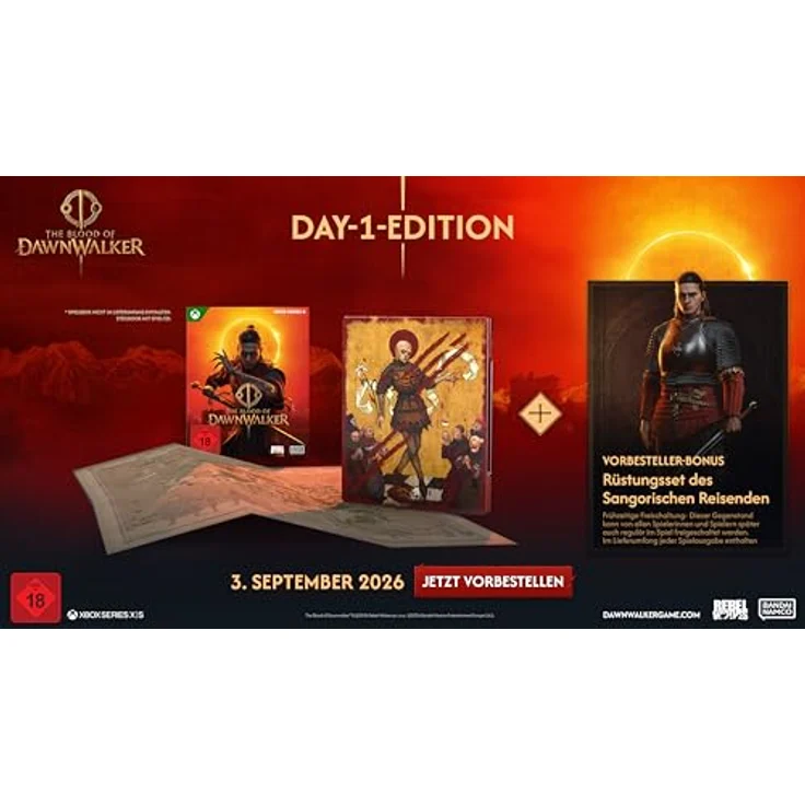 Bandai The Blood of Dawnwalker Day 1 Edition - [Xbox Series X], Open-World Rollenspiel, visuell beeindruckend mit Unreal Engine 5 – Bild 2