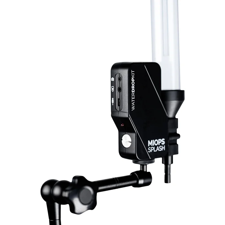 Miops Splash V2 Wassertropfen Kit mit N3 Kabel, Fernauslöser für präzise Flüssigkeitsfotografie