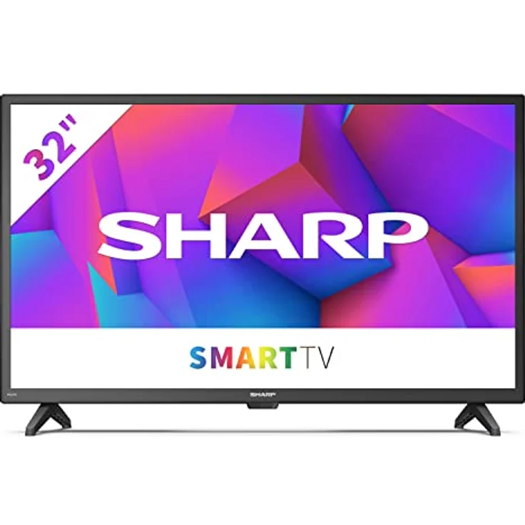 SHARP 32FE2E HD Ready Smart TV 81cm (32 Zoll), 3X HDMI, 2X USB, Dolby Audio, Active Motion 200 – Bild 1