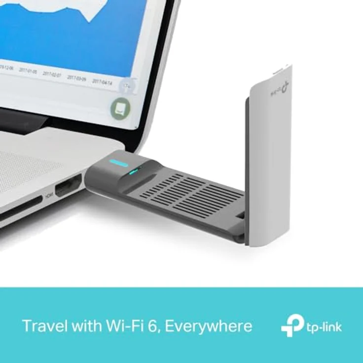 TP-Link Archer TX50UH, WLAN-Adapter mit 3000 Mbit/s, Schwarz, Wi-Fi 6, USB 3.2, Ideal für PC/Laptop – Bild 7