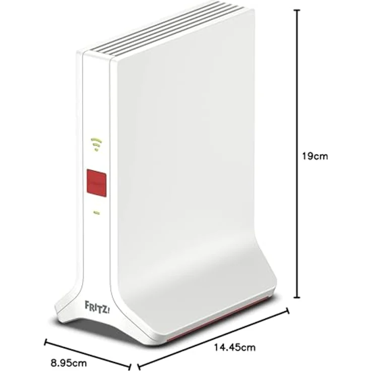 AVM FRITZ!Repeater 3000 AX, WLAN Repeater Tri-Band bis 3600 Mbit/s, Wi-Fi 6, 2 Gigabit-LAN-Anschlüsse, Weiß – Bild 4