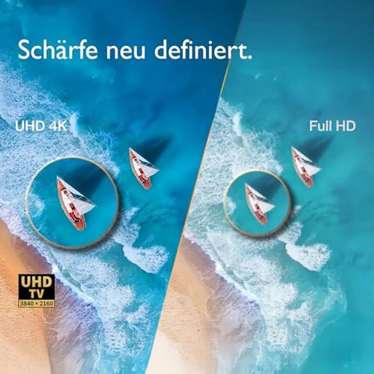 Sharp 43HR7765E QLED Fernseher 43 Zoll, 4K UHD, Google Smart TV, HDR Dolby Vision, 144Hz Gaming – Bild 8