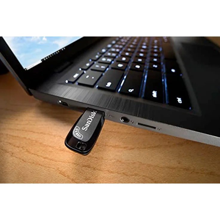 SanDisk Ultra Shift - USB-Flash-Laufwerk - 32 GB - USB 3.0-USB Typ C (SDCZ410-032G-G46) – Bild 6