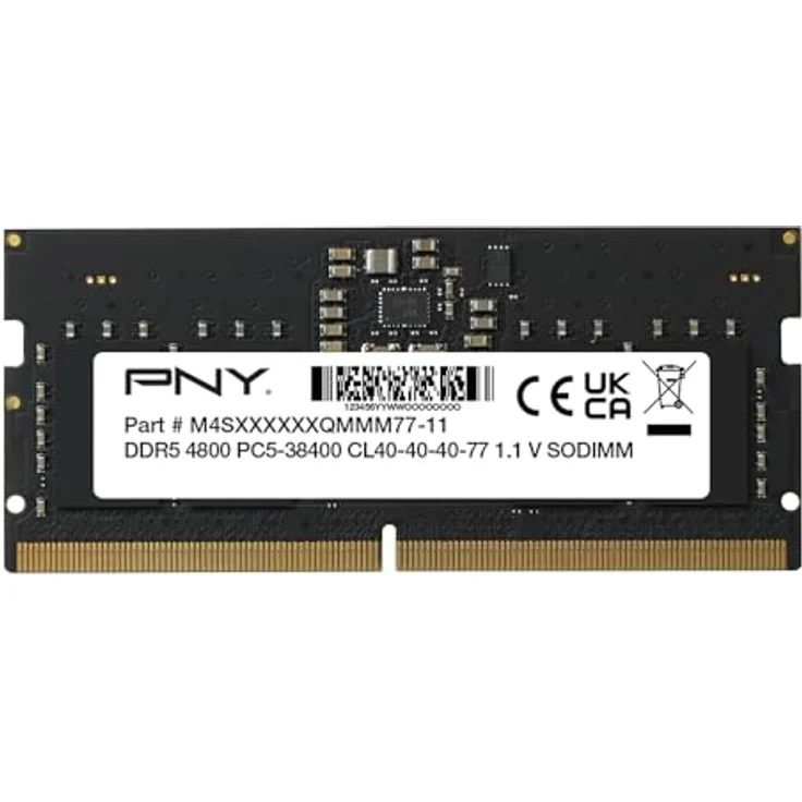 PNY 16GB Performance DDR5 4800MHz Notebook Memory, CAS-Latenz 40, 1,1 Volt, 10 Jahre Garantie – Bild 4