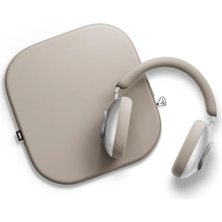 LOEWE Leo, kabelloser Bluetooth Over-Ear-Kopfhörer, Hi-Res Audio mit adaptiver Geräuschunterdrückung, Akkulaufzeit bis 65h (Moonlight Beige) – Bild 2