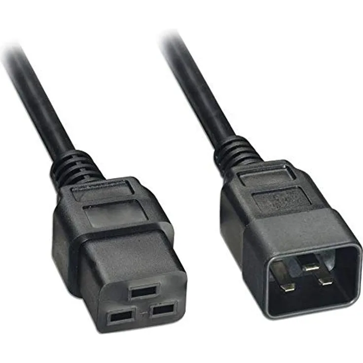AKYGA AK-UP-03 Verlängerungs stromkabel, 1,8m für Server, UPS schwarz