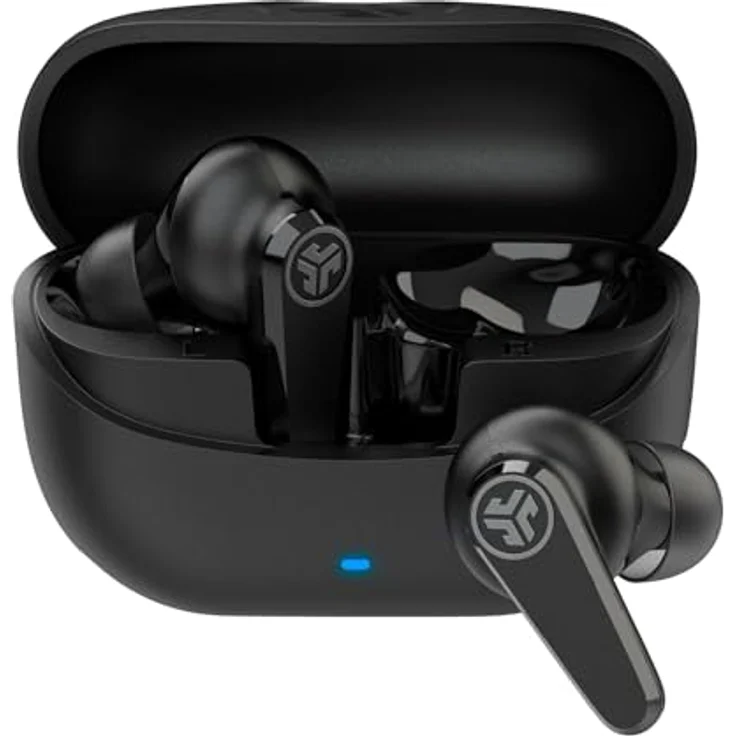 JLab Go Pods ANC, In-Ear Bluetooth Kopfhörer TWS mit 26 h Laufzeit, IP55, Schwarz – Bild 1