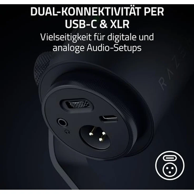 RAZER Seiren V3 Pro, Streaming-Mikrofon mit exzellenter Klangqualität, Schwarz – Bild 4
