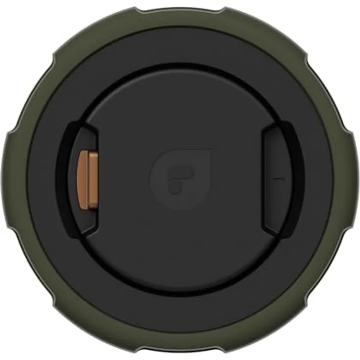 PolarPro Defender Pro Objektivdeckel,Robuster Schutz für 83-90mm Objektive, Schwarz mit verstecktem Speicher für AirTag und SD-Karten