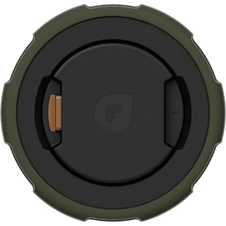 PolarPro Defender Pro Objektivdeckel,Robuster Schutz für 83-90mm Objektive, Schwarz mit verstecktem Speicher für AirTag und SD-Karten – Bild 1