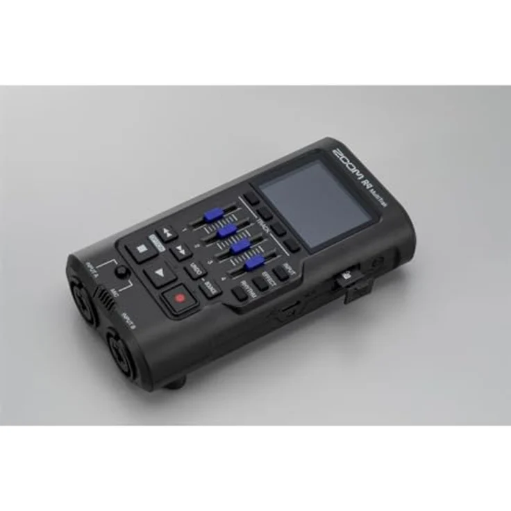 Zoom Audio R4 MultiTrak, mobiler Audio-Recorder mit 4 Spuren, 32-Bit Float Aufnahme, USB-C Audio-Interface – Bild 6