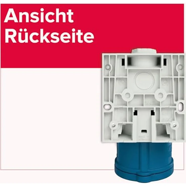 Mennekes 101100102 31 E-Steckdose 5p 16A 6h 400V-rt IP44 AP Rot – Bild 11