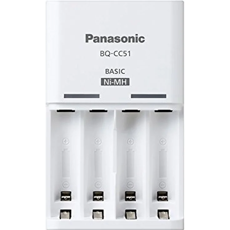 Panasonic Ladegerät Basic Charger BQ-CC51 inkl. 4 eneloop AAA (K-KJ51MCC04E) - Preisvergleich – Bild 2