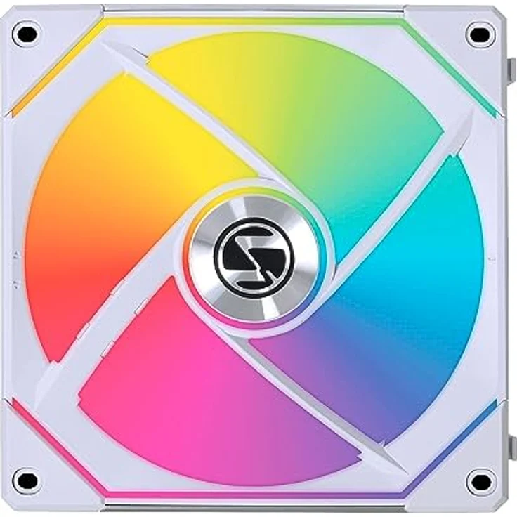 Lian-Li Uni Fan SL-INF 140 ARGB PWM Lüfter - 140mm, weiß – Bild 1