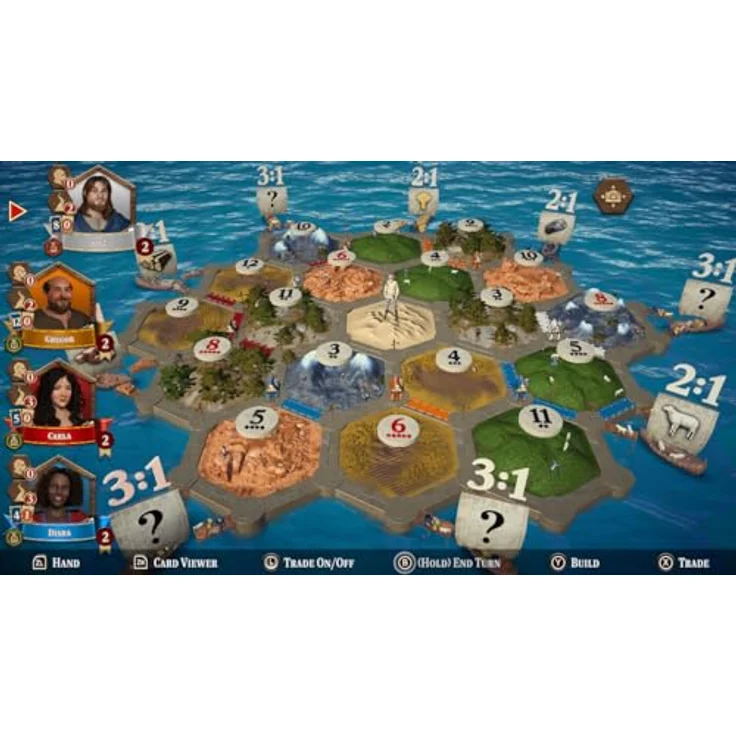 Dovetail Games Catan - Standard Edition (Download-Code in der Box) - Switch, offizielles Videospiel von CATAN mit Cross-Play-Kompatibilität – Bild 4