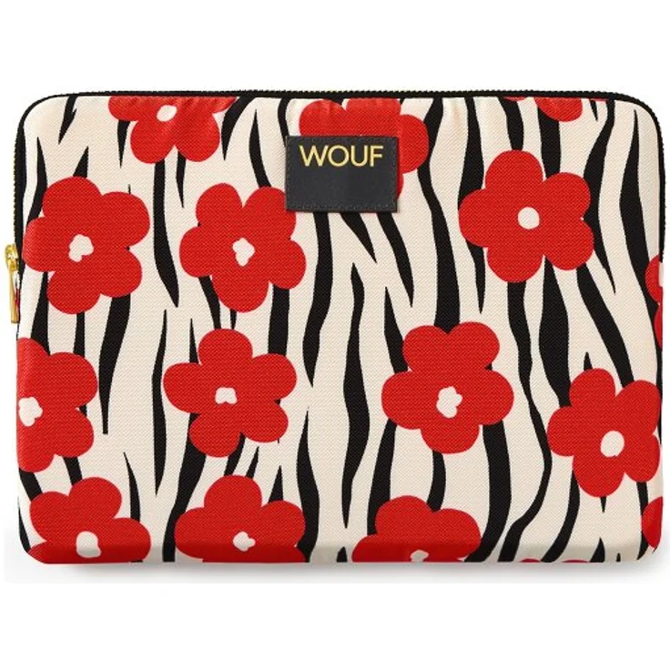 Wouf Daily Tablethülle 29 cm, rote Polyester-Tasche für Tablets