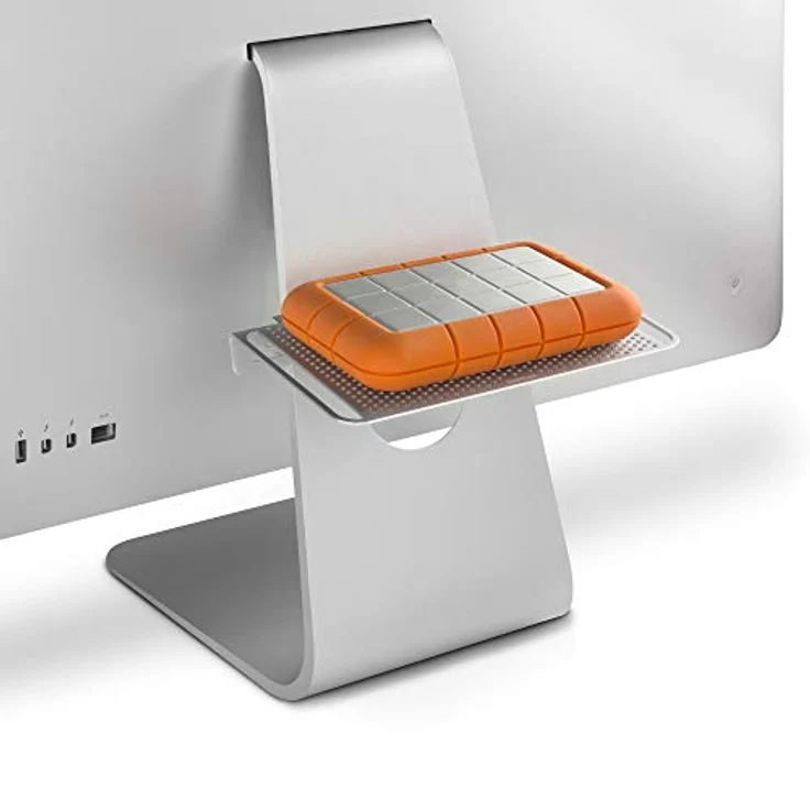 Twelve South BackPack für iMac und Apple Bildschirme , versteckter Aufbewahrungsort für Festplatten und Zubehör (Silber) – Bild 3
