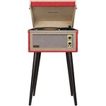 Crosley Bermuda Turntable w/Bluetooth (Red), CR6233D-RE4, rot