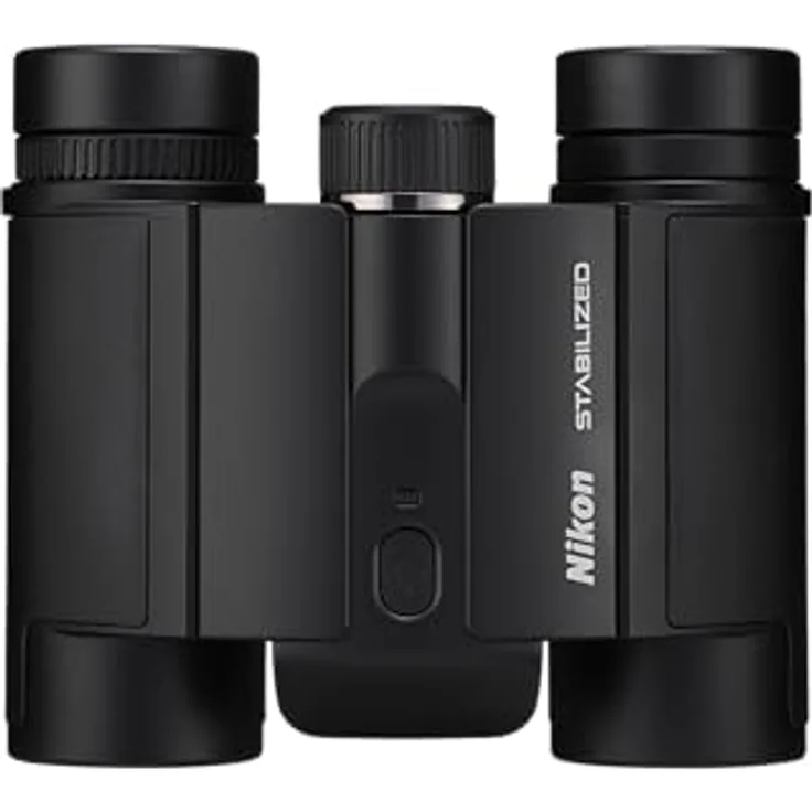 Nikon Fernglas STABILIZED 12X25 S, kompaktes und ultraleichtes Fernglas mit Bildstabilisierung