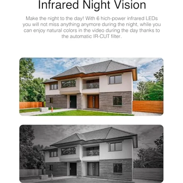 INSTAR IN-9820 4K Überwachungskamera Außen, schwarz, PTZ mit 5X Zoom, AI-Erkennung, HomeKit Secure Video, 2-Wege-Audio, Nachtsicht, LAN/WLAN/PoE, PIR, WPA3, NDAA/TAA – Bild 4