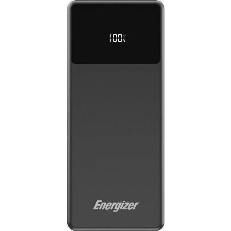 Energizer POWER BANK MAX UE27062PQ, 27000 mAh Powerbank mit 65 W Schnellladefunktion, Schwarz