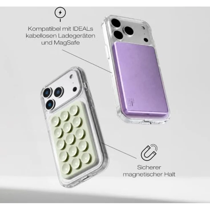 iDeal of Sweden IDCLCMS-I2461P-470 Clear Case für Apple iPhone 16 Pro, Tinted Black mit MagSafe-Kompatibilität – Bild 3