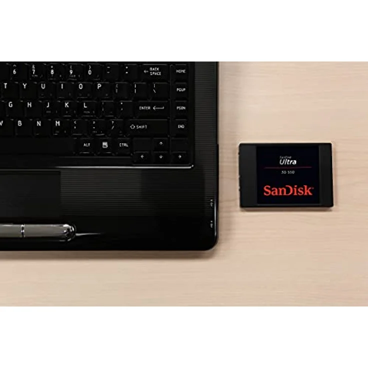 SanDisk Ultra 3D SSD 1 TB SSD interne SSD Festplatte (SSD intern 2,5 Zoll, stoßbeständig, 3D NAND-Technologie, n-Cache 2.0-Technologie, 560 MB/s Übertragungsraten) Schwarz – Bild 4