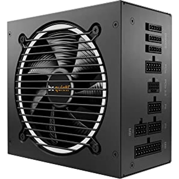 be quiet! Pure Power 12 M 1200W, ATX 3.0- und PCIe 5.0 kompatibel, 80 PLUS Gold, moduleres Netzteil, 12VHPWR-Kabel inkludiert, 120mm be quiet! Lüfter, BN346