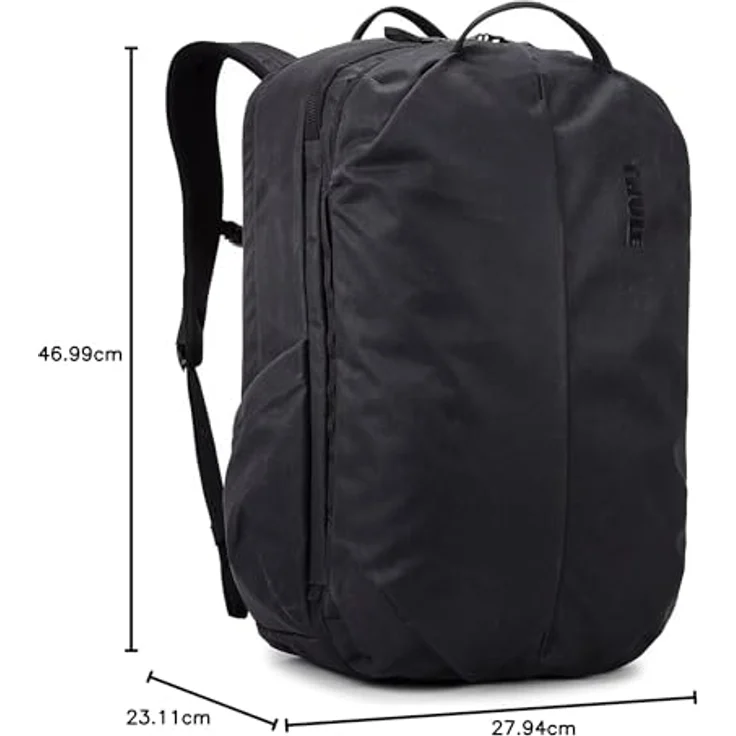 Thule Aion Backpack 28L, wasserabweisender Rucksack mit TPU-Trennwand, Schwarz – Bild 11