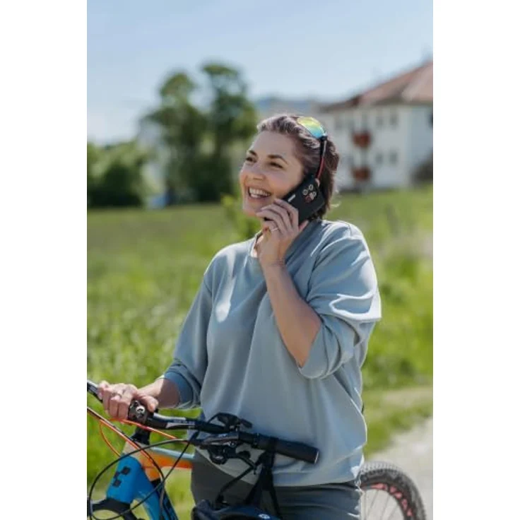 EMPORIA Smart.7lite, Android-Smartphone mit 128 GB Speicher, Schwarz ...