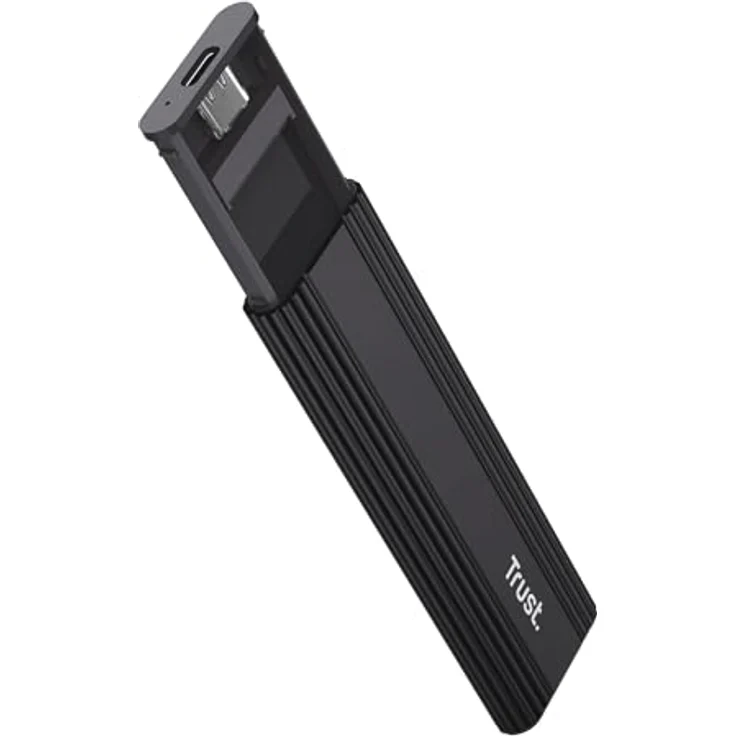 Trust USB-C-Gehäuse für M.2 SSD, ideal zur Festplattenaufbewahrung – Bild 12