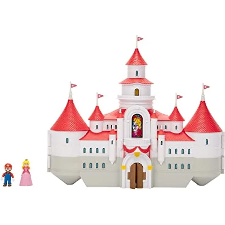 SUPER MARIO Movie Mini World DLX Peach Castle Playset