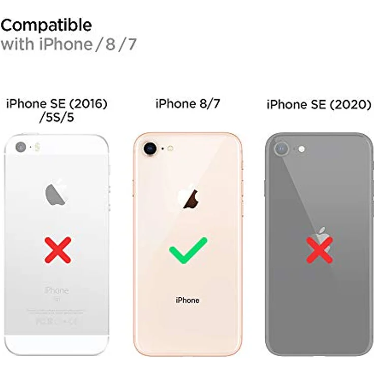 Spigen Tough Armor 2 für Apple iPhone 7-8 - Schwarz – Bild 2
